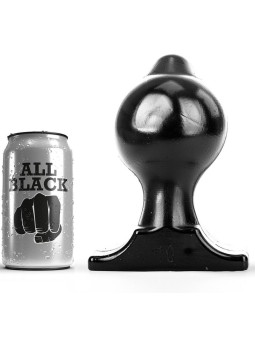 PLUG ANAL ALL BLACK 17,5 CM - SUAVE Y FLEXIBLE DE LA MARCA ALL BLACK