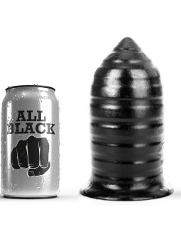 BUTTPLUG ANAL 16 CM ALL BLACK - HIPOALERGÉNICO DE LA MARCA ALL BLACK