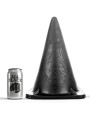 PLUG ANAL TRIANGULAR 30 CM ALLBLACK PVC DE LA MARCA ALL BLACK