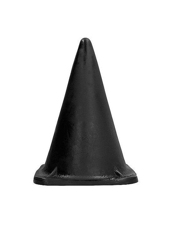 PLUG ANAL TRIANGULAR 30 CM ALLBLACK PVC DE LA MARCA ALL BLACK