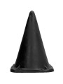PLUG ANAL TRIANGULAR 30 CM ALLBLACK PVC DE LA MARCA ALL BLACK
