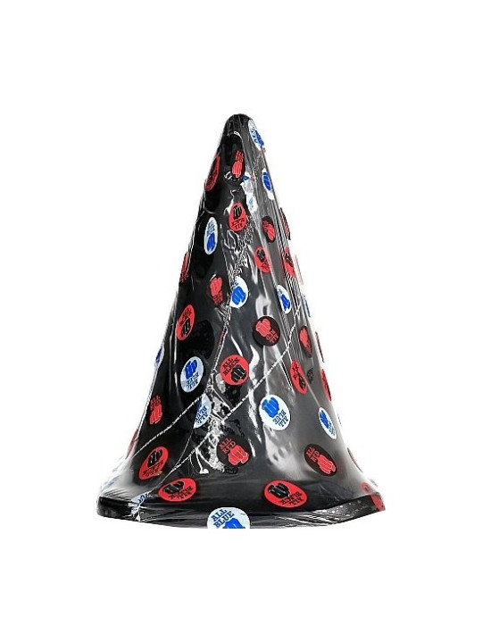 PLUG ANAL TRIANGULAR 30 CM ALLBLACK PVC DE LA MARCA ALL BLACK