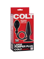 PLUG HINCHABLE ANAL COLT LARGE PUMPER SILICONA SEGURO DE LA MARCA CALEXOTICS