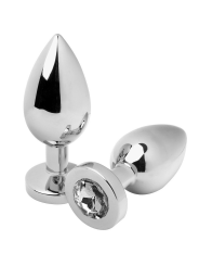PLUG ANAL ACERO CRISTAL DIAMANTE 7.62CM DE LA MARCA METAL HARD