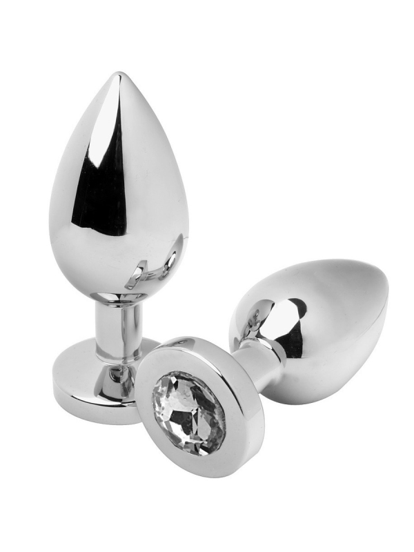 PLUG ANAL ACERO CRISTAL DIAMANTE 7.62CM DE LA MARCA METAL HARD