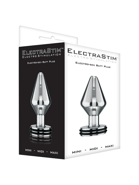 PLUG ANAL ELECTROSTIM METÁLICO MINI PARA PRINCIPIANTES DE LA MARCA ELECTRASTIM