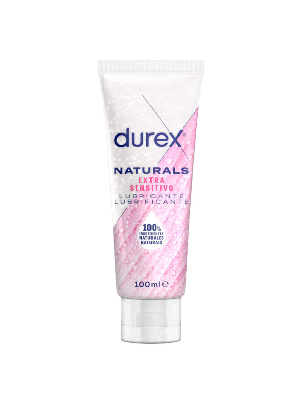 LUBRICANTE NATURAL EXTRA SENSITIVO CON ALOE VERA 100ML DE LA MARCA DUREX LUBES