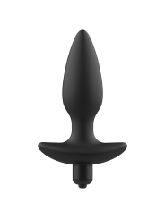 PLUG ANAL VIBRADOR SILICONA SUAVE 8CM DE LA MARCA ADDICTED TOYS