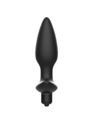 PLUG ANAL VIBRADOR SILICONA SUAVE 8CM DE LA MARCA ADDICTED TOYS
