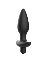 PLUG ANAL VIBRADOR SILICONA SUAVE 8CM DE LA MARCA ADDICTED TOYS
