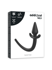 PLUG ANAL COLITA CACHORRO SILICONA SUAVE DE LA MARCA ADDICTED TOYS