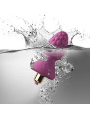 VIBRADOR ANAL ASSBERRIES FRAMBUESA SILICONA SEGURA DE LA MARCA ROCKS-OFF