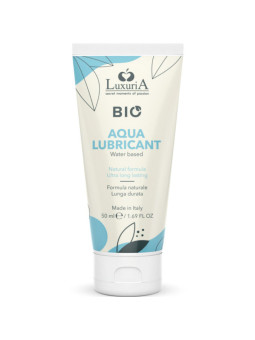 LUBRICANTE BASE AGUA LUXURIA BIO 50 ML DE LA MARCA INTIMATELINE LUXURIA