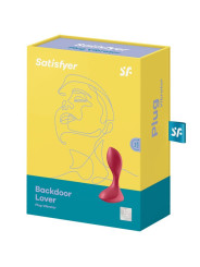 VIBRADOR ANAL SATISFYER BACKDOOR LOVER SILICONA UNISEX DE LA MARCA SATISFYER PLUGS