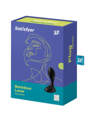 VIBRADOR ANAL SATISFYER BACKDOOR LOVER SILICONA UNISEX DE LA MARCA SATISFYER PLUGS