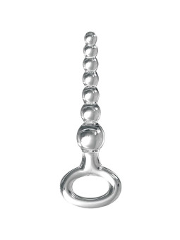 PLUG ANAL DE VIDRIO ICICLE ARTESANAL HIPPOALERGÉNICO DE LA MARCA ICICLES
