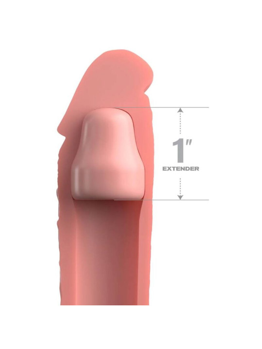 EXTENSOR DE SILICONA TENSIONS PIPEDREAMS CON PLUG DE LA MARCA FANTASY X-TENSIONS