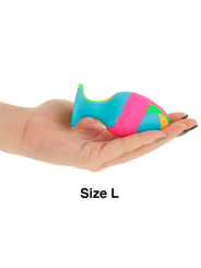 SET PLUGS ANALES SILICONA MULTICOLOR INTENSE™ DE LA MARCA INTENSE ANAL TOYS