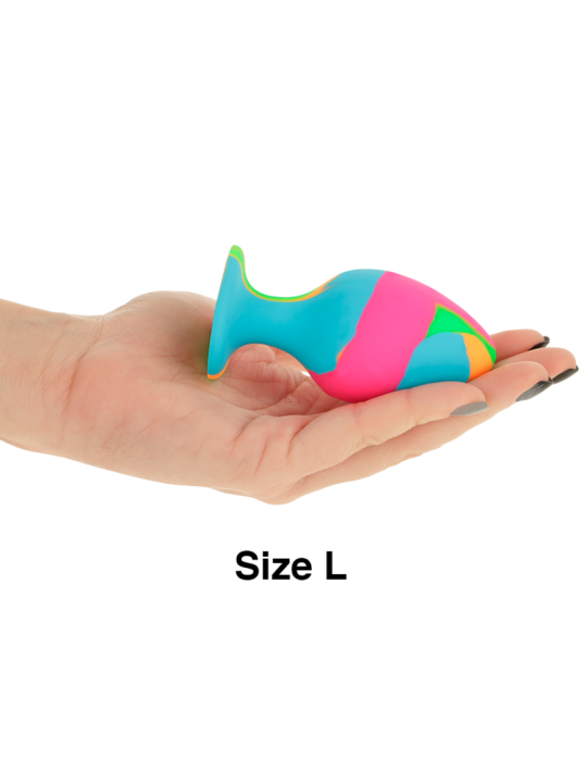 SET PLUGS ANALES SILICONA MULTICOLOR INTENSE™ DE LA MARCA INTENSE ANAL TOYS