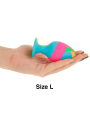 SET PLUGS ANALES SILICONA MULTICOLOR INTENSE™ DE LA MARCA INTENSE ANAL TOYS