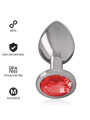 PLUG ANAL METAL CON JOYA BRILLANTE TALLA M DE LA MARCA INTENSE ANAL TOYS