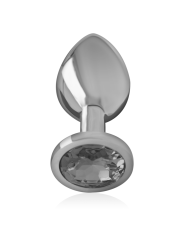 PLUG ANAL METAL CON JOYA BRILLANTE TALLA S DE LA MARCA INTENSE ANAL TOYS