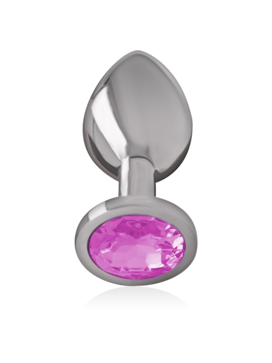 PLUG ANAL METAL CON JOYA BRILLANTE TALLA S DE LA MARCA INTENSE ANAL TOYS
