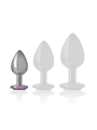 PLUG ANAL METAL CON JOYA BRILLANTE TALLA S DE LA MARCA INTENSE ANAL TOYS