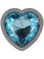 PLUG ANAL METAL JOYA DIAMANTE AZUL TALLA S DE LA MARCA INTENSE ANAL TOYS