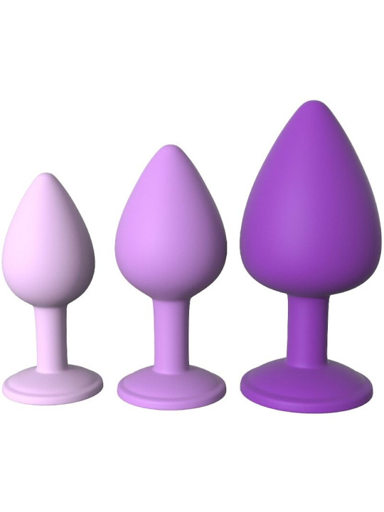 SET PLUG ANAL VIOLETA DE LA MARCA FANTASY FOR HER