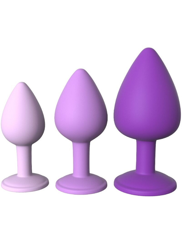 SET PLUG ANAL VIOLETA DE LA MARCA FANTASY FOR HER