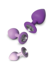 SET PLUG ANAL VIOLETA DE LA MARCA FANTASY FOR HER