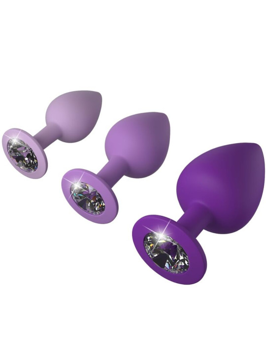 SET PLUG ANAL VIOLETA DE LA MARCA FANTASY FOR HER