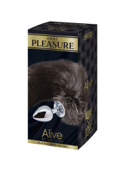 PLUG ANAL COLA DE ZORRO METÁLICO TALLA M DE LA MARCA ALIVE