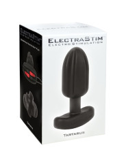 TARTARUS PLUG ANAL ELÉCTRICO SILICONA QUADRIPOLAR NEGRO DE LA MARCA ELECTRASTIM