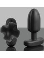 TARTARUS PLUG ANAL ELÉCTRICO SILICONA QUADRIPOLAR NEGRO DE LA MARCA ELECTRASTIM