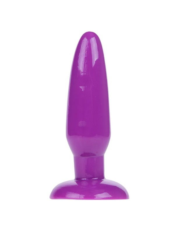 PLUG ANAL SUAVE CON VENTOSA 15 CM LILA DE LA MARCA BAILE ANAL