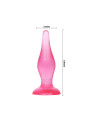 PLUG ANAL SUAVE CON VENTOSA 14.2 CM TACTO GELATINA DE LA MARCA BAILE ANAL