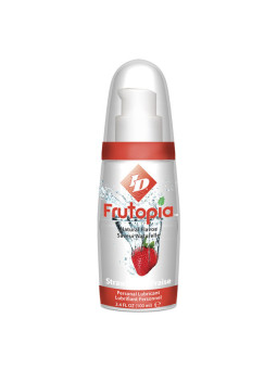 LUBRICANTE COMESTIBLE SABOR FRESA 100ML DE LA MARCA ID FRUTOPIA