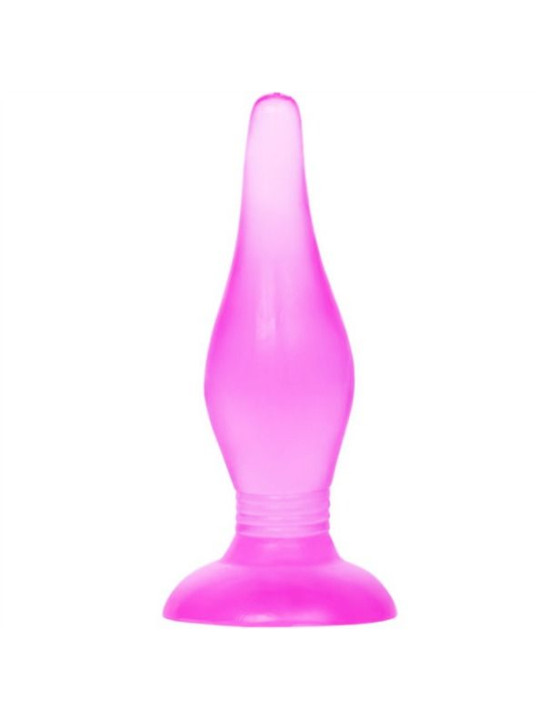 PLUG ANAL SUAVE CON VENTOSA 14.2 CM TACTO GELATINA DE LA MARCA BAILE ANAL
