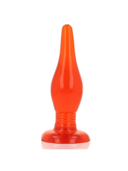 PLUG ANAL SUAVE CON VENTOSA 14.2 CM ROJO DE LA MARCA BAILE ANAL