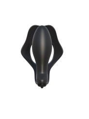 ANILLO POTENCIADOR CON VIBRADOR Y PLUG ANAL ROCK HARD DE LA MARCA FANTASY C-RINGZ