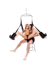 COLUMPIO SEXUAL 360º AJUSTABLE NEGRO FANTASY DE LA MARCA FETISH FANTASY SERIES