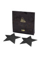 PEZONERAS BRILLANTES FLASH ESTRELLA NEGRO INDISCRETS DE LA MARCA BIJOUX FLASH COLLECTION