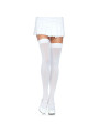 MEDIAS AL MUSLO OPACAS BLANCO NYLON TALLA ÚNICA DE LA MARCA LEG AVENUE HOSIERY