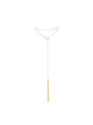 COLLAR METÁLICO CON FLECOS DREAMS 20S DORADO DE LA MARCA BIJOUX MAGNIFIQUE
