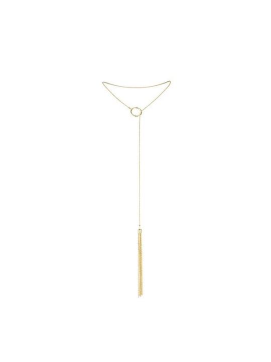 COLLAR METÁLICO CON FLECOS DREAMS 20S DORADO DE LA MARCA BIJOUX MAGNIFIQUE