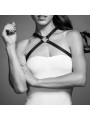 ARNÉS CRUZADO MAZE NEGRO PARA PECHO - INDISCRETS DE LA MARCA BIJOUX MAZE