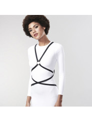 ARNES BDSM NEGRO MULTIPOSICIÓN VEGANO Y AJUSTABLE DE LA MARCA BIJOUX MAZE