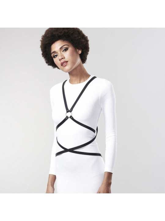 ARNES BDSM NEGRO MULTIPOSICIÓN VEGANO Y AJUSTABLE DE LA MARCA BIJOUX MAZE